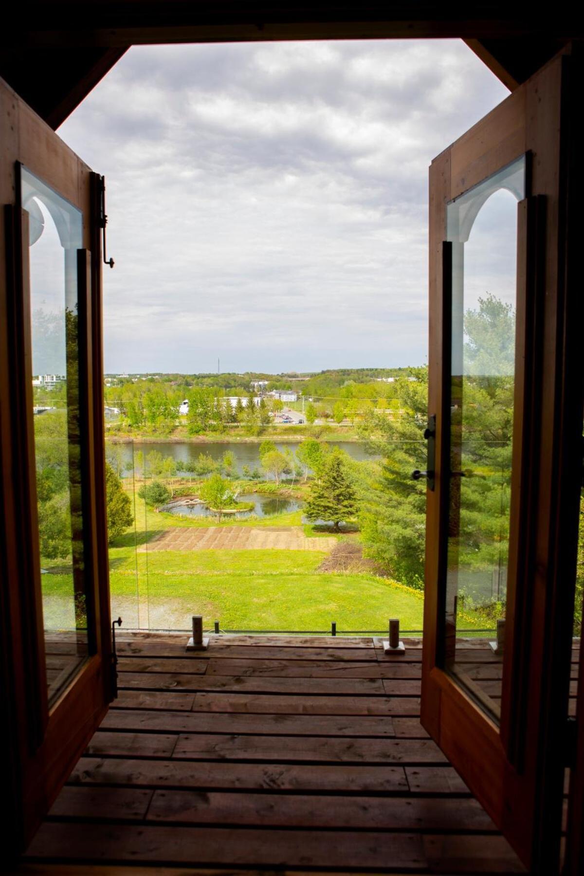 Hebergement "La Maison En Bois Rond" Sainte-Marie Quarto foto